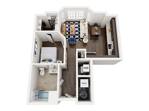 Floor plan C-S
