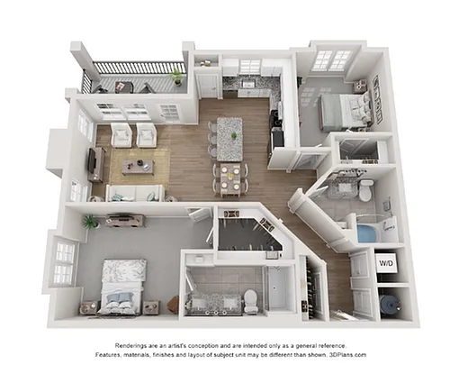 Floor plan B3