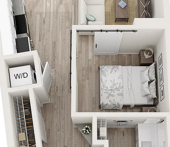 Plan A1 | 1BR/1BA