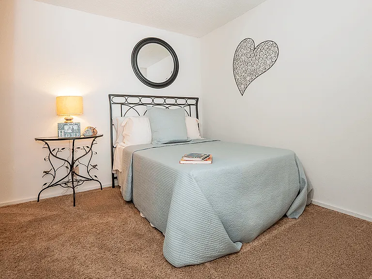 Carpeted Bedroom