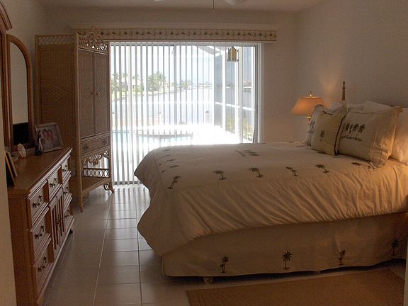 Master bedroom/water view