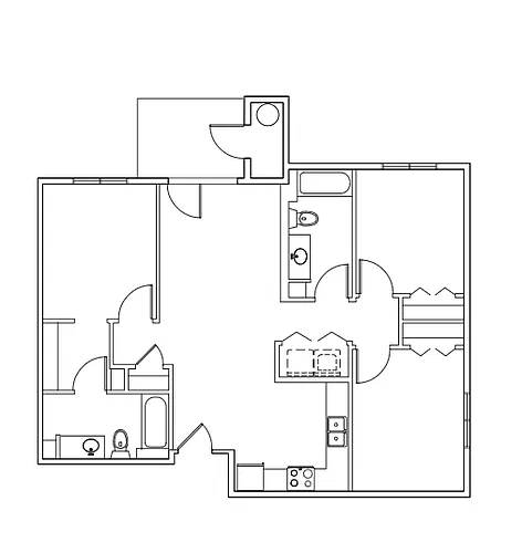 Floor plan 3 Bedroom