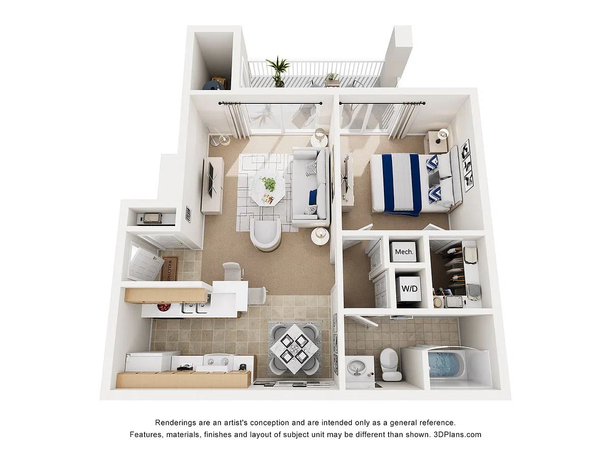 Floor plan Aspen U
