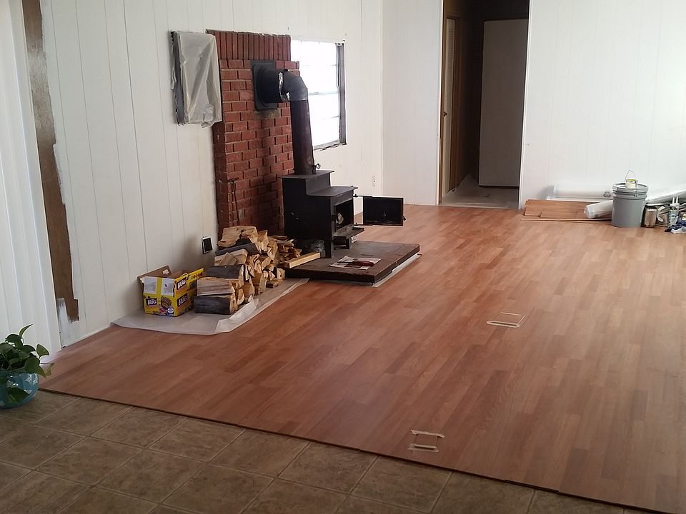 house is undergoing remodel.