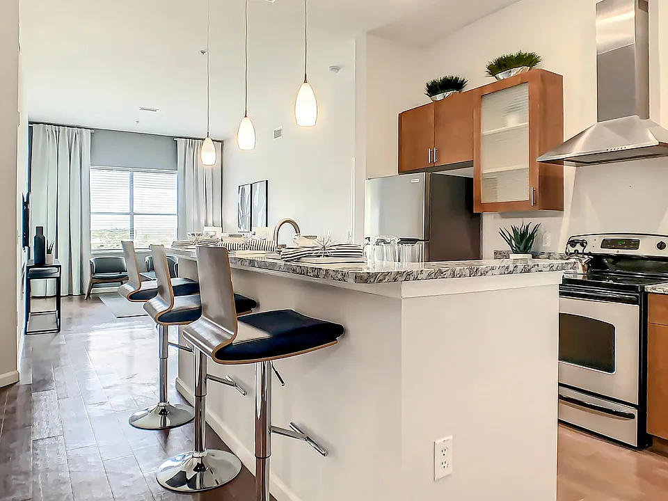 Marvel in your spacious kitchen's extensive beauty, boasting a massive granite island, and a chef-inspired layout.