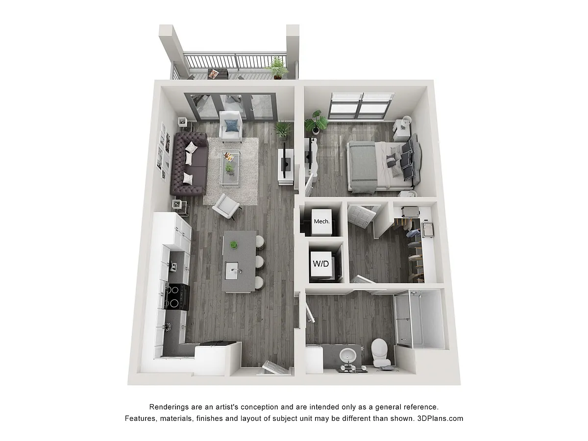 Floor plan 1C