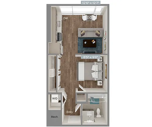 Floor plan SM04-511sf-U