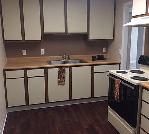 spacious kitchen