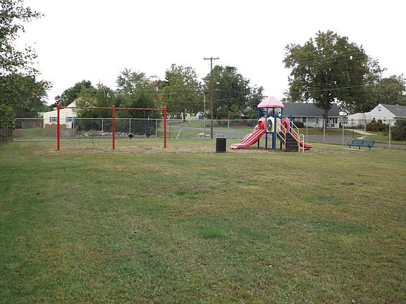 Playground just blocks away