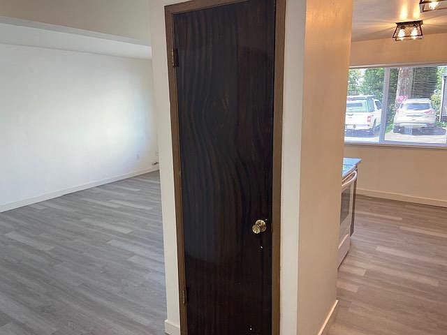 Living space and closet