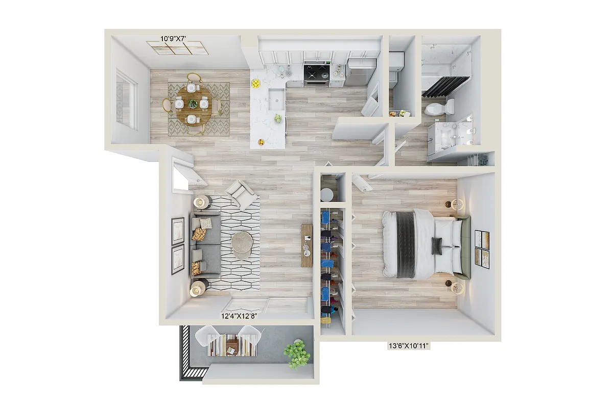 Floor plan A1r