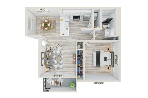Floor plan A1r