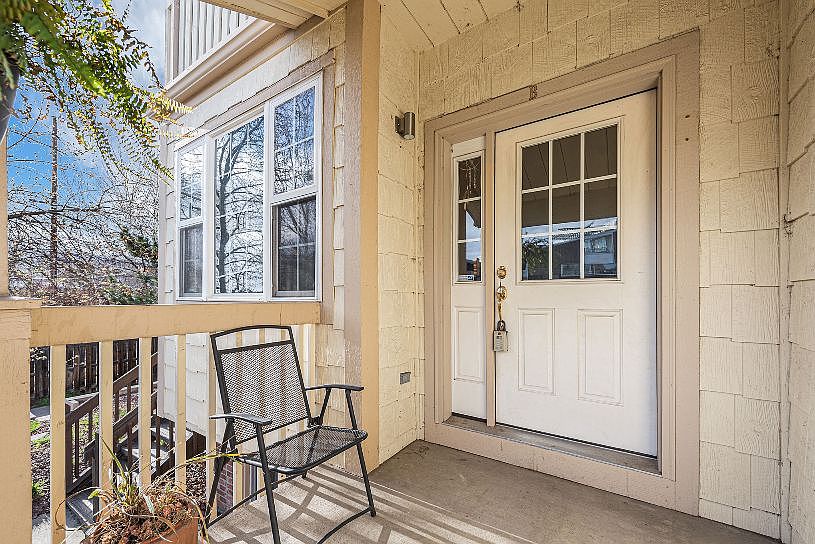 Front entry.