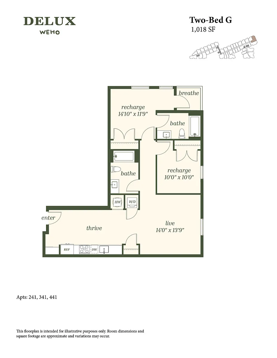 Floor plan B8