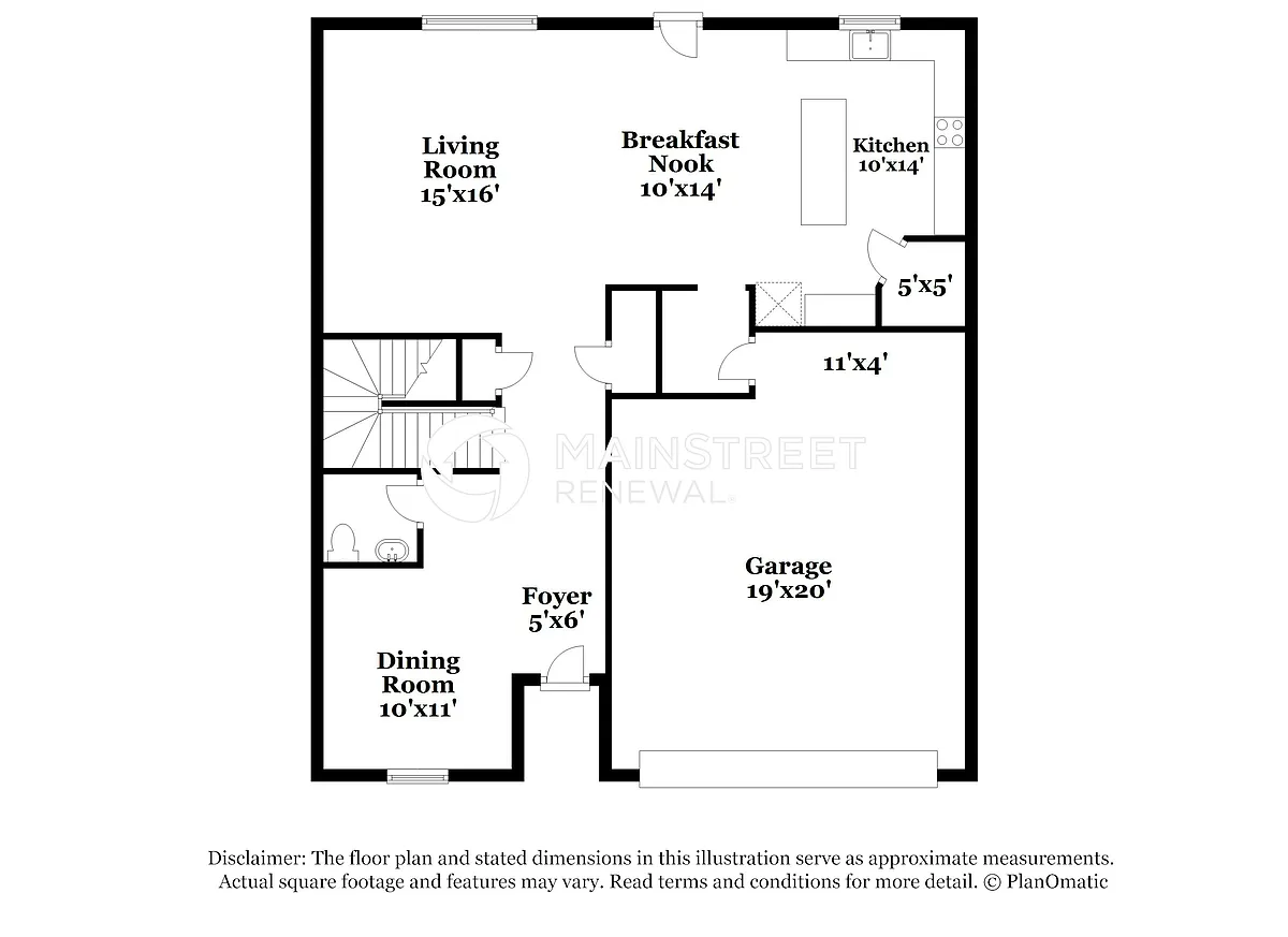 Floor Plan - 2416 Alberto Dr