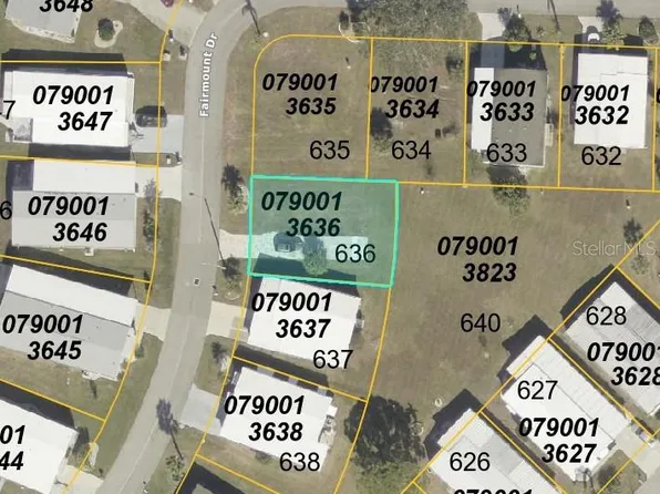 713 FAIRMOUNT DRIVE LOT 636, NORTH PORT, FL 34287