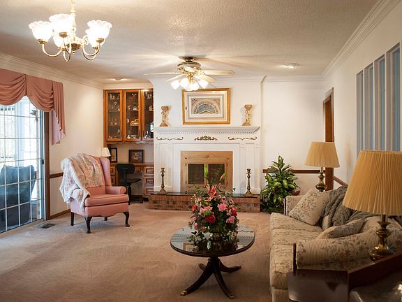 Family Room with fireplace
