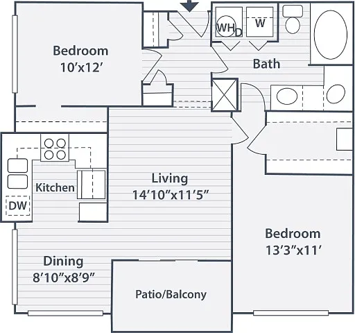 Floor plan B1