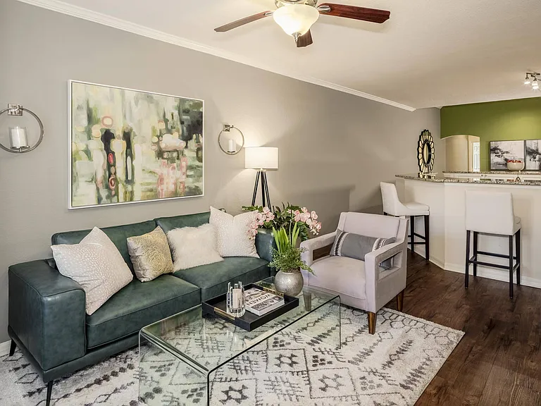 Stylish living area