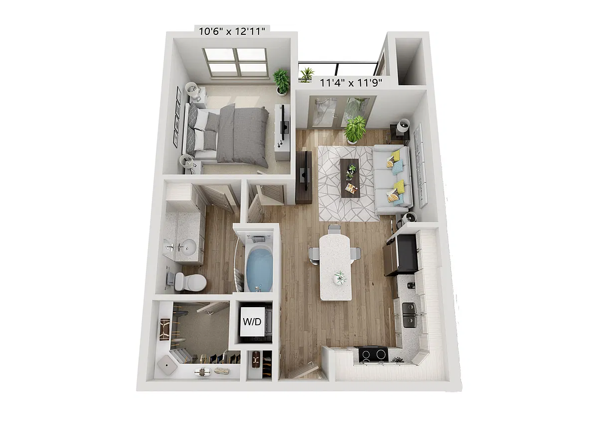 Floor plan Bell