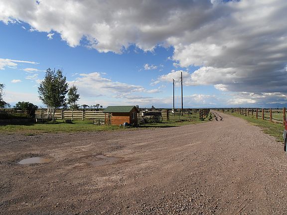 Playhouse and driveway