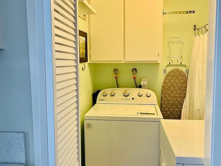 In-unit laundry room