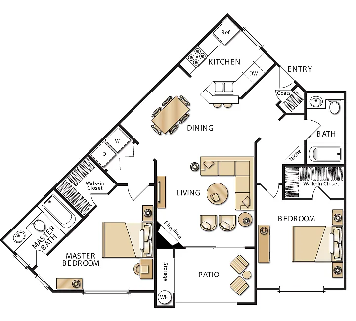 Floor plan Plan G