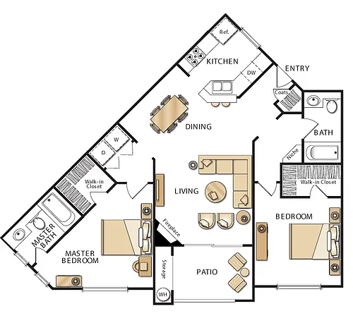 Floor plan Plan G