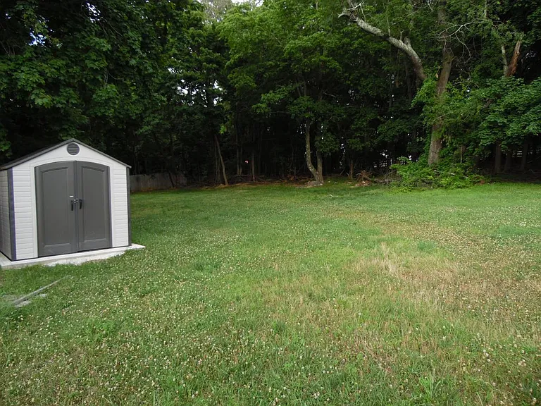 large backyard