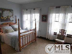 Sun room off living room