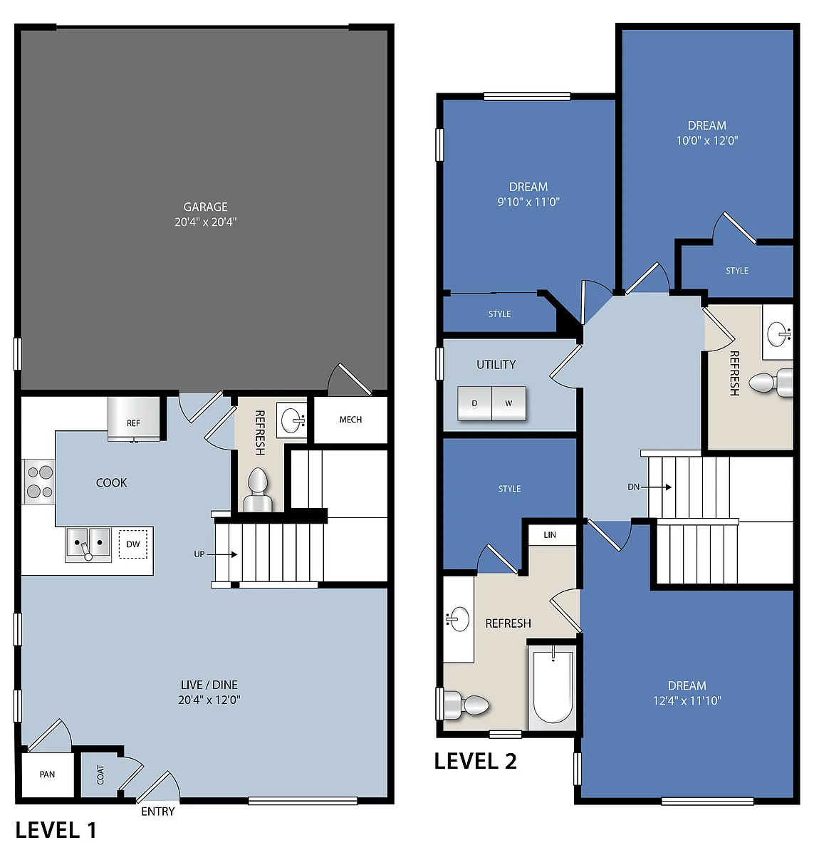 Floor plan TH3