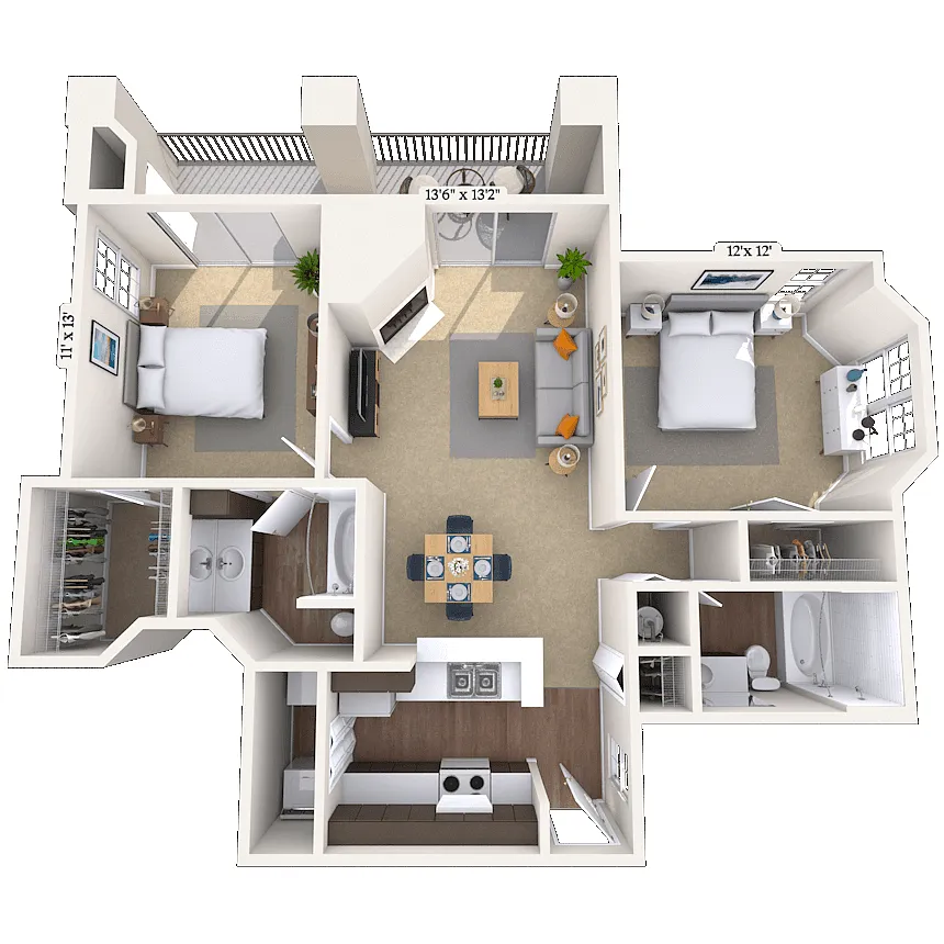 Floor plan Stonehenge IV