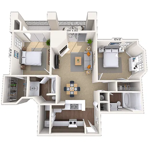 Floor plan Stonehenge IV
