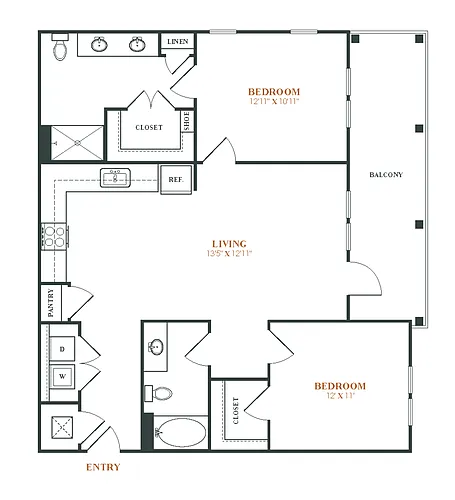Floor plan B1