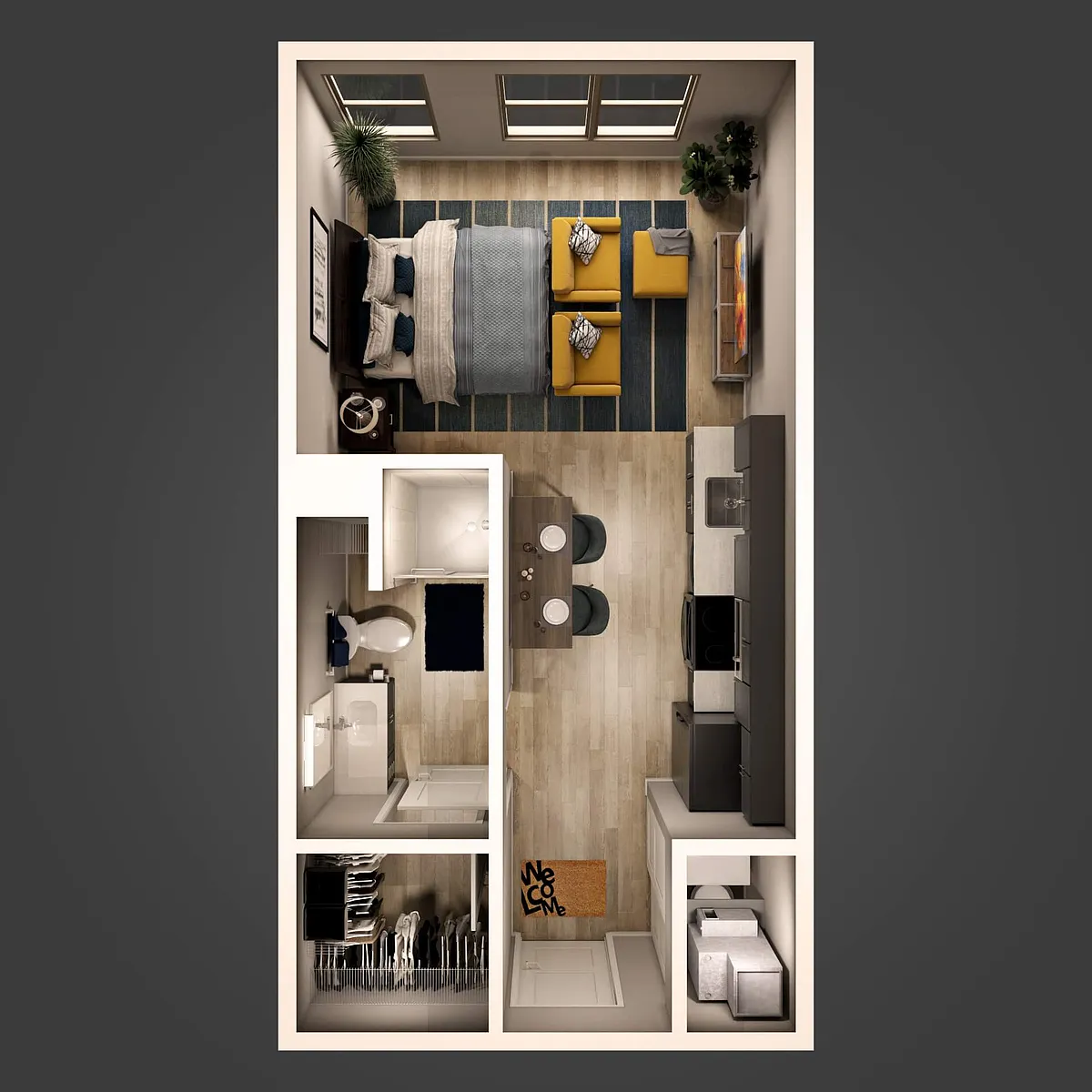 Floor plan The King