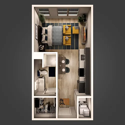 Floor plan The King