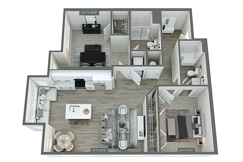 Floor plan Tallulah