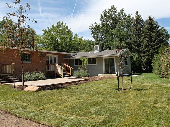 Large backyard