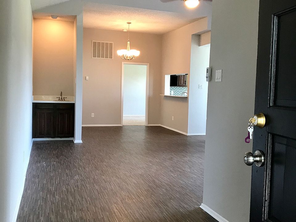 Spacious open concept living and dining