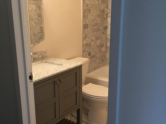 Newly-renovated bathroom