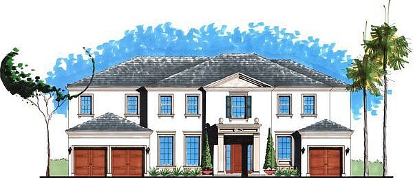 Front rendering