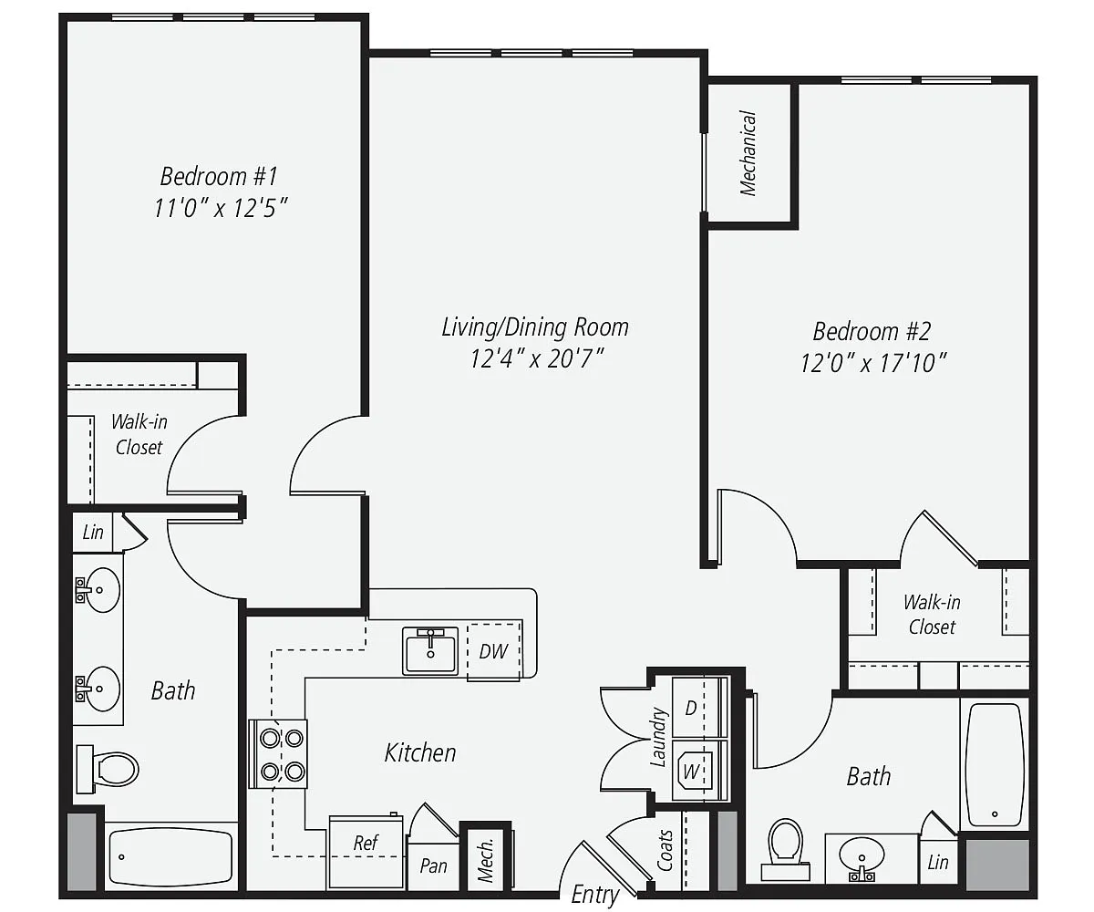 Floor plan B2-X-2117-2217