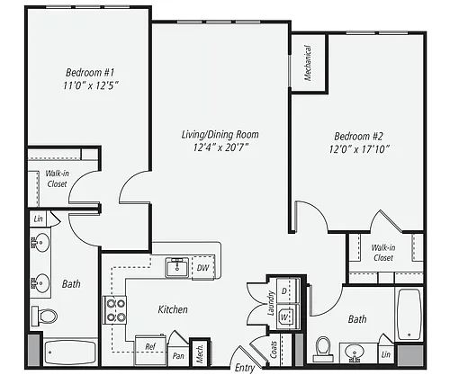 Floor plan B2-X-2117-2217