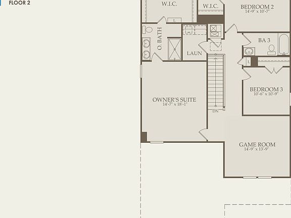 Mesilla Floor Plan, Quick Move-in Home, Floor 2