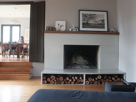 Living Room Fireplace