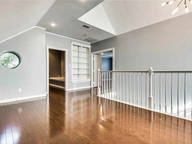 Upstairs living area