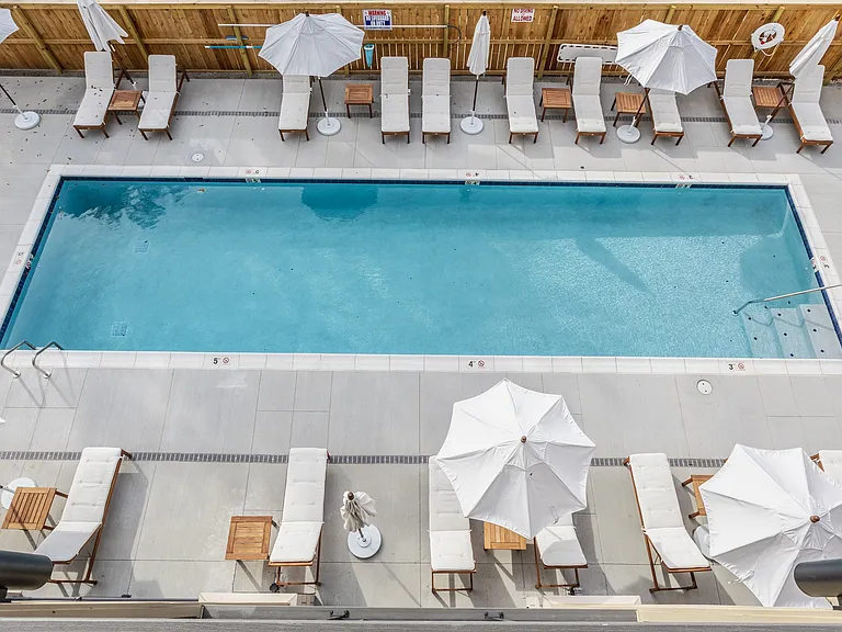 Sparkling Pool with Sundeck
