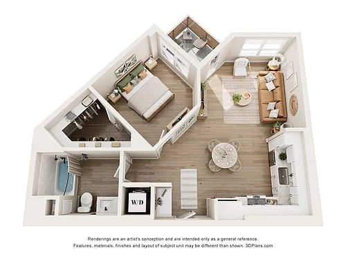 Floor plan Maguire Peak
