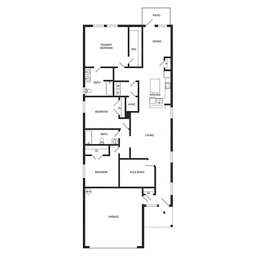 Floor plan C2