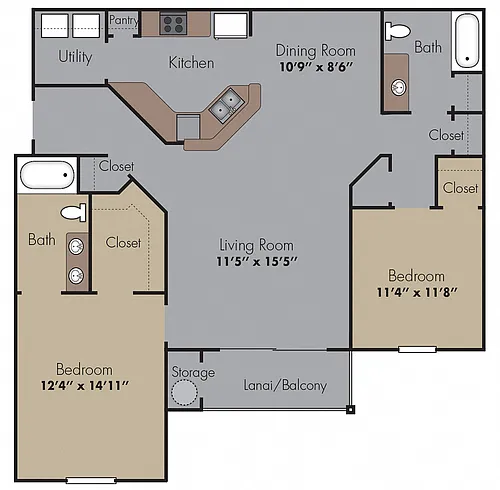 Floor plan Crescent